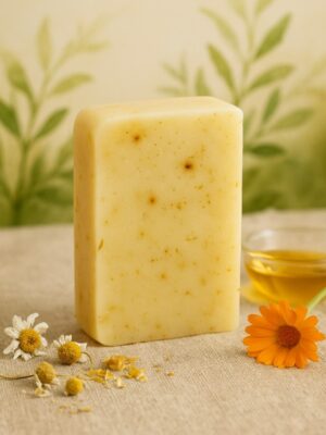1.1 Jabón Botánico de Manzanilla (Chamomile Botanical Soap)