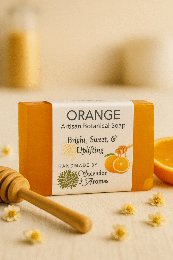 1.5 Jabón Botánico de Naranja (Orange Botanical Soap)