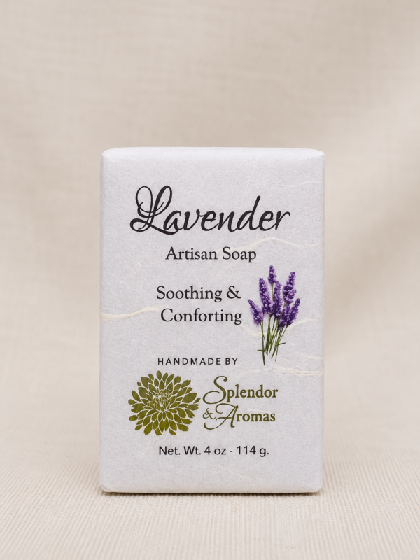LAVENDER PRODUCT 12.01 Lavender Artisan Soap
