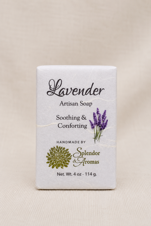 LAVENDER PRODUCT 12.01 Lavender Artisan Soap