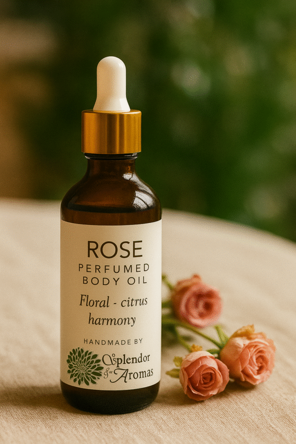 2.3 Aceite Corporal Perfumado de Rosa (Rose Body Oil)