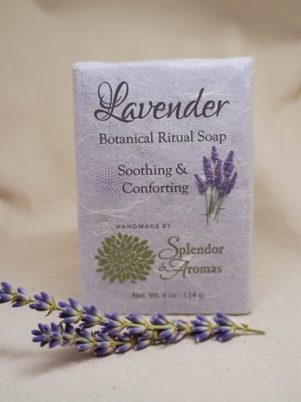 lavanda etiqu Lavender Artisan Soap