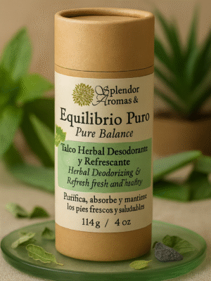 4.5 Talco Natural para Pies (Natural Foot Powder) - 4oz