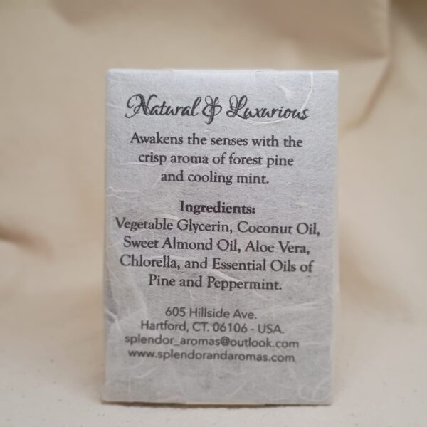 FOREST BREEZE INGR Forest Breeze Artisan Soap