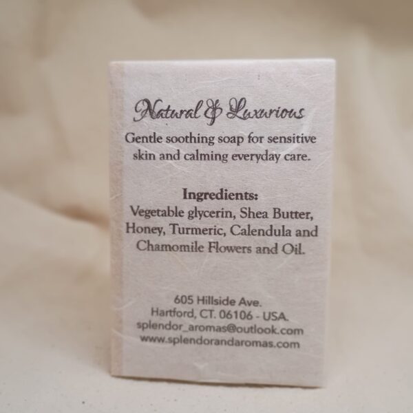 SERENITY INGR Serenity Artisan Soap