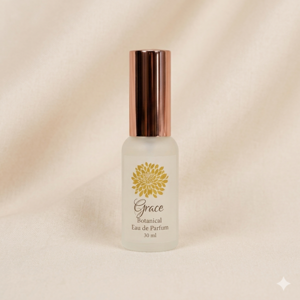 GRACE Grace • Perfume Natural de Rosas y Bergamota para el Amor Propio