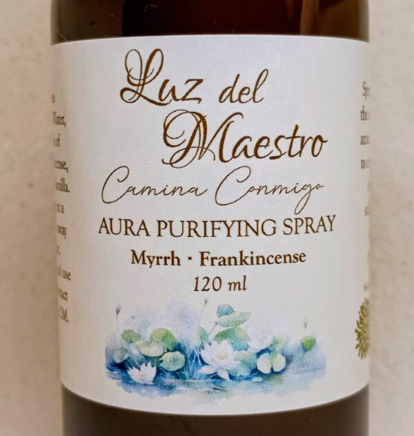 MESTRO FRONT 2 Luz del Maestro Aura Purifying Spray