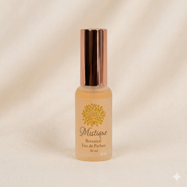 Mistique • Perfume Natural de Pachulí y Jazmín para el Descanso