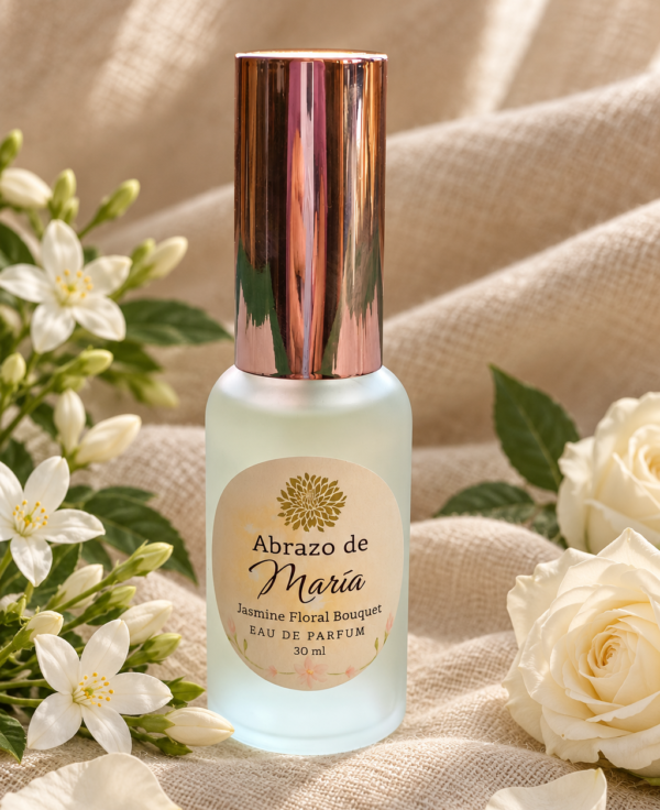 ABRAZO MARIA EAU WEB - copia Jazmín, Rosa & Bergamota • Abrazo de María • Eau de Parfum