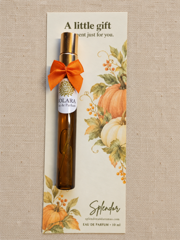 SOLARA HALLOWEEN WEB Perfume botánico con tarjeta de regalo · 10 ml